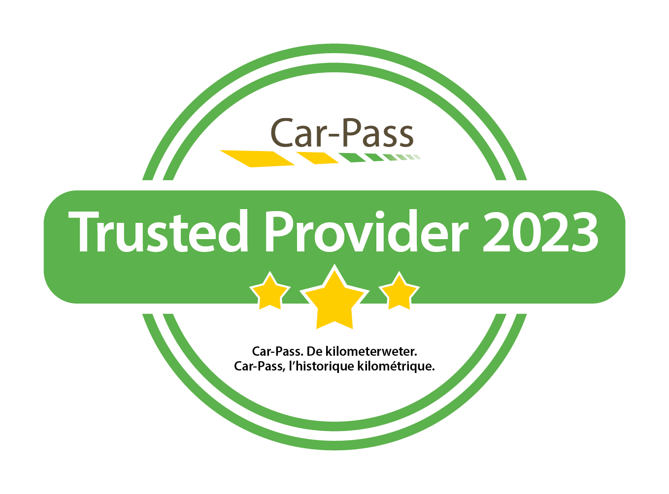 Car pass Trusted provider 2023